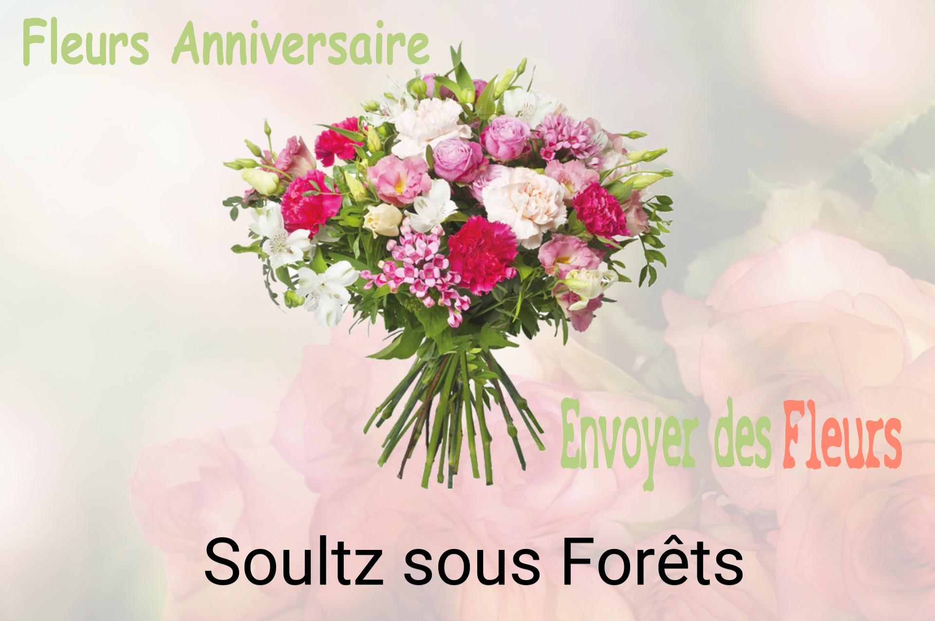 Bouquet de fleurs d’anniversaire livré à Soultz-sous-Forêts